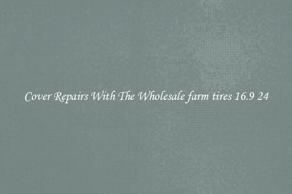  Cover Repairs With The Wholesale farm tires 16.9 24 